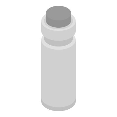 Su şişesi simgesi, izometrik stil