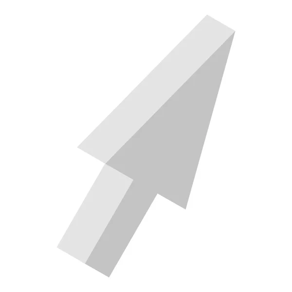 Musmarkör ikon, isometrisk stil — Stock vektor
