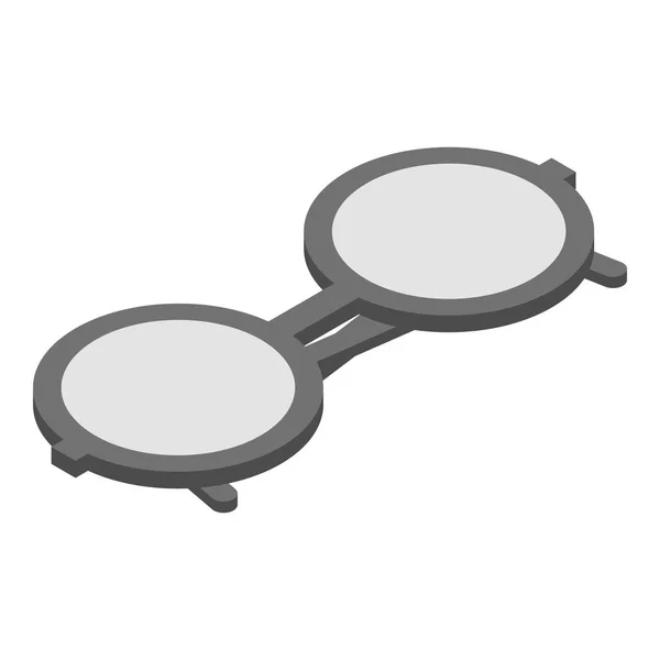 Brillen icoon, isometrische stijl — Stockvector