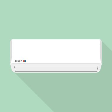 Klima simgesi, düz stil