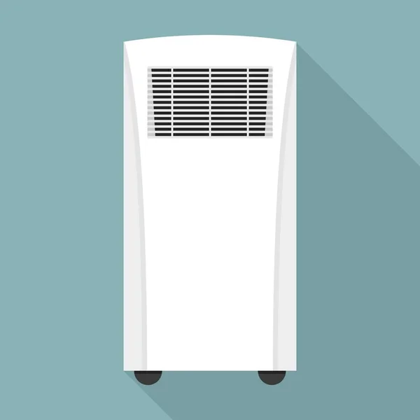 Ícone do aquecedor condicionador, estilo plano — Vetor de Stock