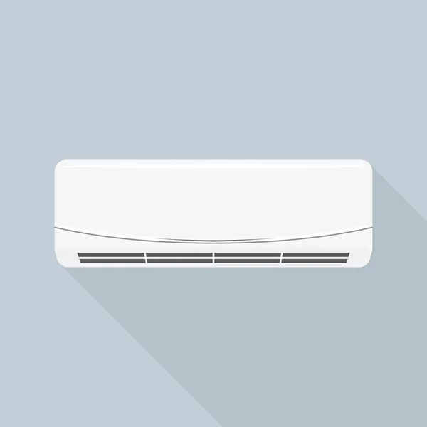 Smart-Klimaanlage-Symbol, flacher Stil — Stockvektor