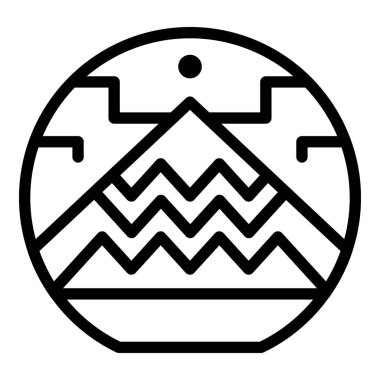 Simya simgesi, anahat stili