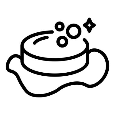 Köpük sünger simgesi, özet biçimi