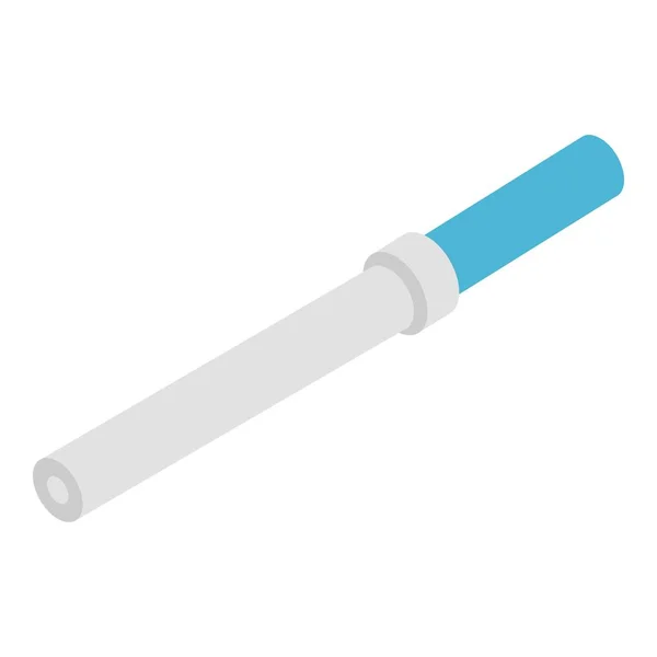 Pipette icon, isometric style — Stock Vector