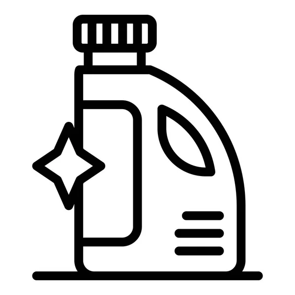 Ícone de garrafa Cleaner, estilo esboço —  Vetores de Stock