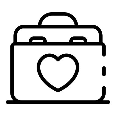 Nakil kutusu simgesi, anahat stili