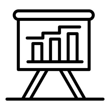 Tahta simgesindeki grafik, anahat stili