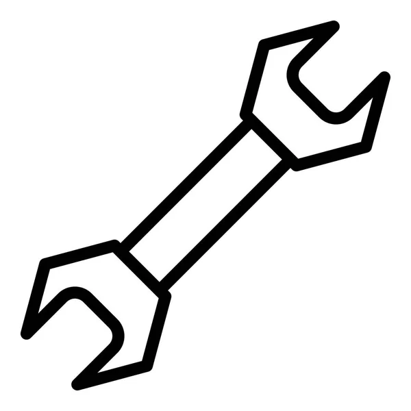 Autoschlüssel-Ikone, Umriss-Stil — Stockvektor