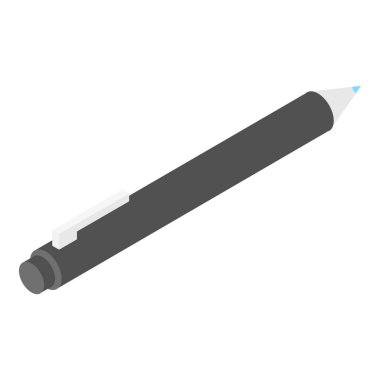 Siyah kalem simgesi, izometrik biçim