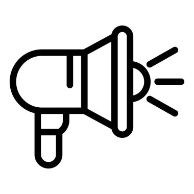 Megafon simgesi, özet biçimi