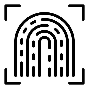 Parmak izi inceleme simgesi, özet biçimi