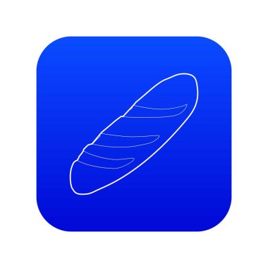 Baget simgesi mavi vektörü