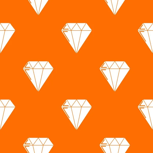 Modèle de diamant vecteur orange — Image vectorielle