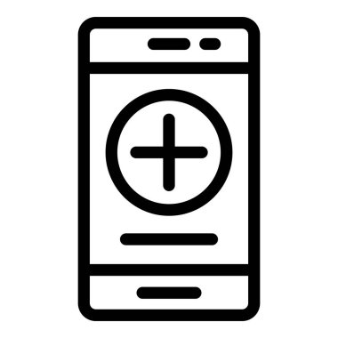 Çevrimiçi akıllı hastane simgesi, özet biçimi