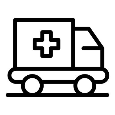 Acil durum kamyon simgesi, taslak biçimi