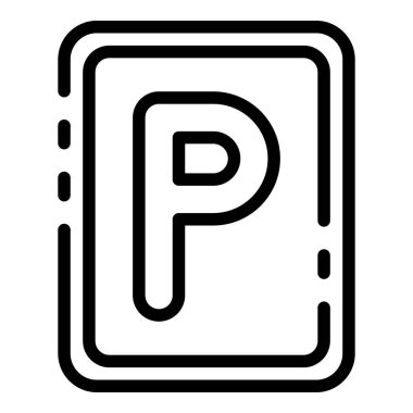 Otopark simgesi, özet biçimi