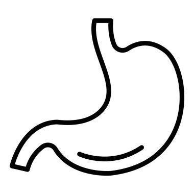 Mide simgesi, anahat stili