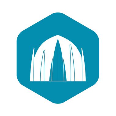 İnsan evi simgesi, basit tarzı