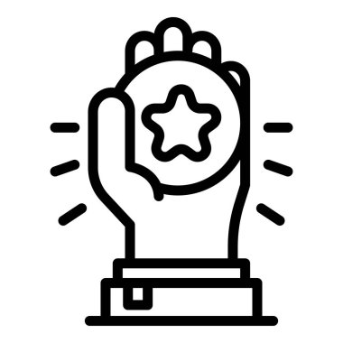 Hediye sadakat simgesi, özet tarzı