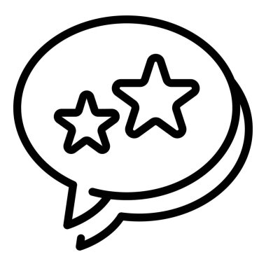 Sadakat sohbet simgesi, özet biçimi