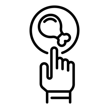 Gıda seçimi simgesi, özet biçimi