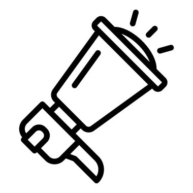 Megafon simgesi, özet biçimi