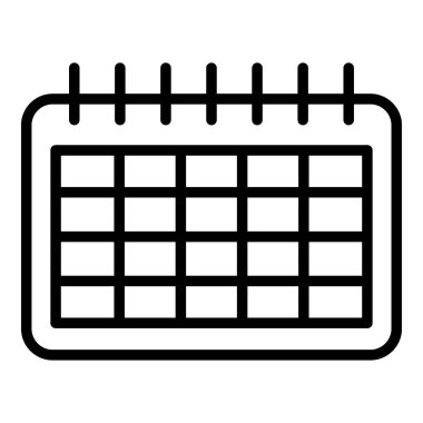 Spor takvimi simgesi, özet biçimi