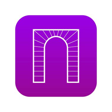 Arch simgesi dijital mor