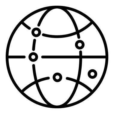 Noktalı dünya simgesi, özet biçimi