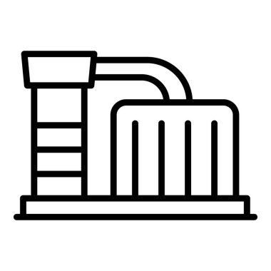 Fabrika simgesi, anahat stili