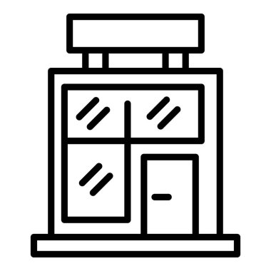 Modern mandıra simgesi, taslak biçimi