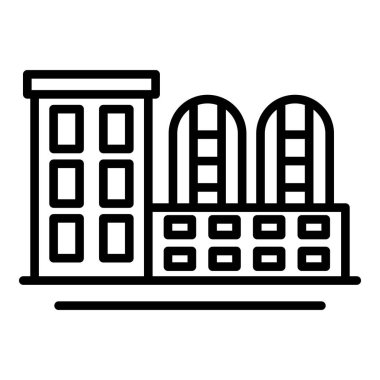 Rafineri simgesi, anahat stili