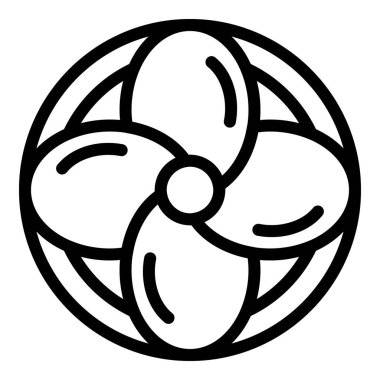 Pervane simgesi, özet biçimi