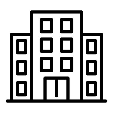 Klinik binası simgesi, özet biçimi