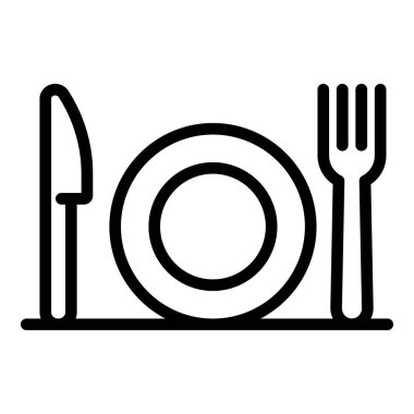 Bıçak kalıbı simgesi, taslak biçimi