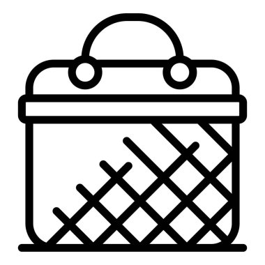 Geleneksel sepet simgesi, özet biçimi