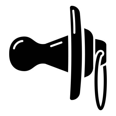 Silikon emzik simgesi, basit biçim