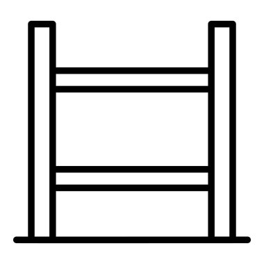 Boş depo raf simgesi, özet biçimi