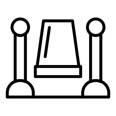 Ünlü halı simgesi, taslak biçimi