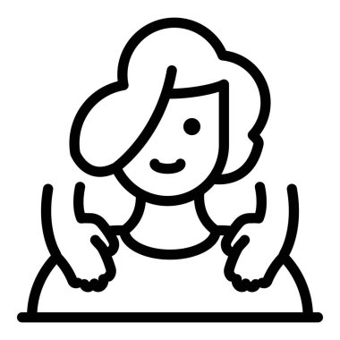 Omurga masaj simgesi, anahat tarzı