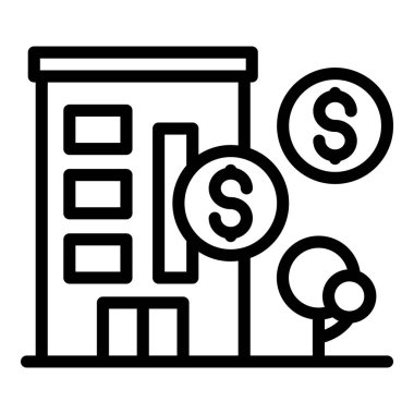 Evsiz barınak simgesi, taslak biçimi