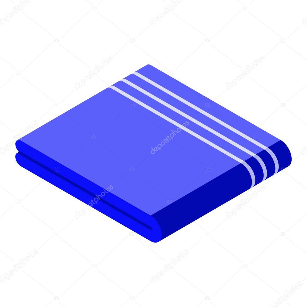 Cover blanket icon. Isometric of cover blanket vector icon for web design isolated on white background