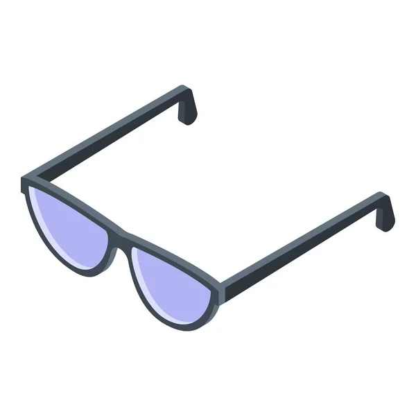 Turistglasögon ikon, isometrisk stil — Stock vektor