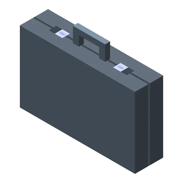 Icono de maleta, estilo isométrico — Archivo Imágenes Vectoriales