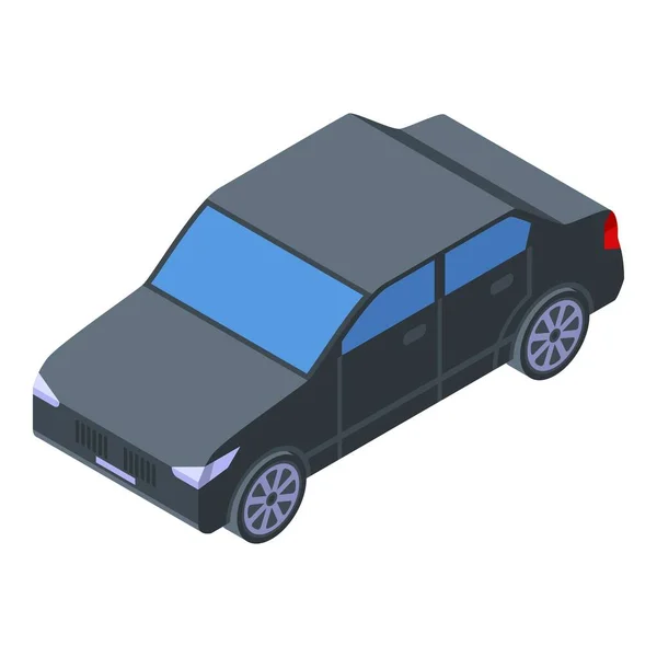 Icono del vehículo de coche, estilo isométrico — Vector de stock