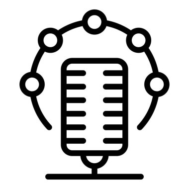 Çevirmen mikrofon simgesi, özet biçimi