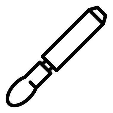 Keskin keskinlik simgesi, özet biçimi