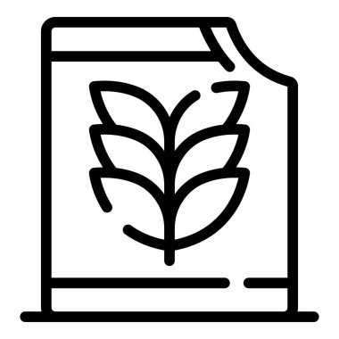 Tahıl gevreği ikonu, özet biçimi