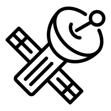 Televizyon alanı uydu simgesi, özet biçimi